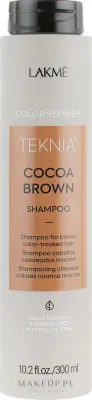 Шампунь Lakme Teknia Cocoa Brown Shampoo для освежения цвета коричневых волос, 300 мл
