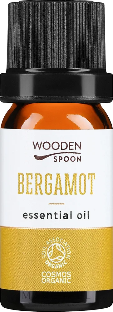 Эфирное масло Wooden Spoon Бергамот 5 мл натуральное цитрусовое тонизирующее