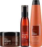 Набор для волос Lakme K.Therapy Bio Argan шампунь маска и аргановое масло 300+250+125 мл — фото 2