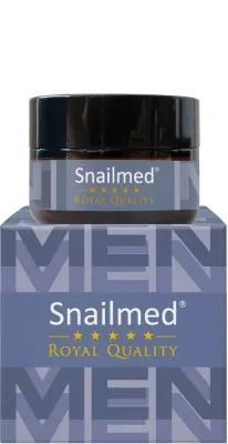 Крем для лица мужской Snailmed Royal Quality Men против морщин с лавандой 30/60 мл