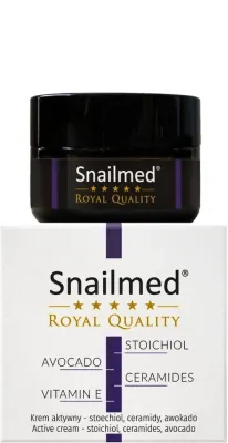 Крем для лица мужской Snailmed Royal Quality против морщин