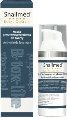 Snailmed Royal Quality — маска для лица против морщин, 50 мл