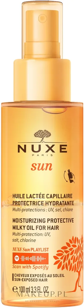 Двухфазное солнцезащитное масло для волос Nuxe Sun