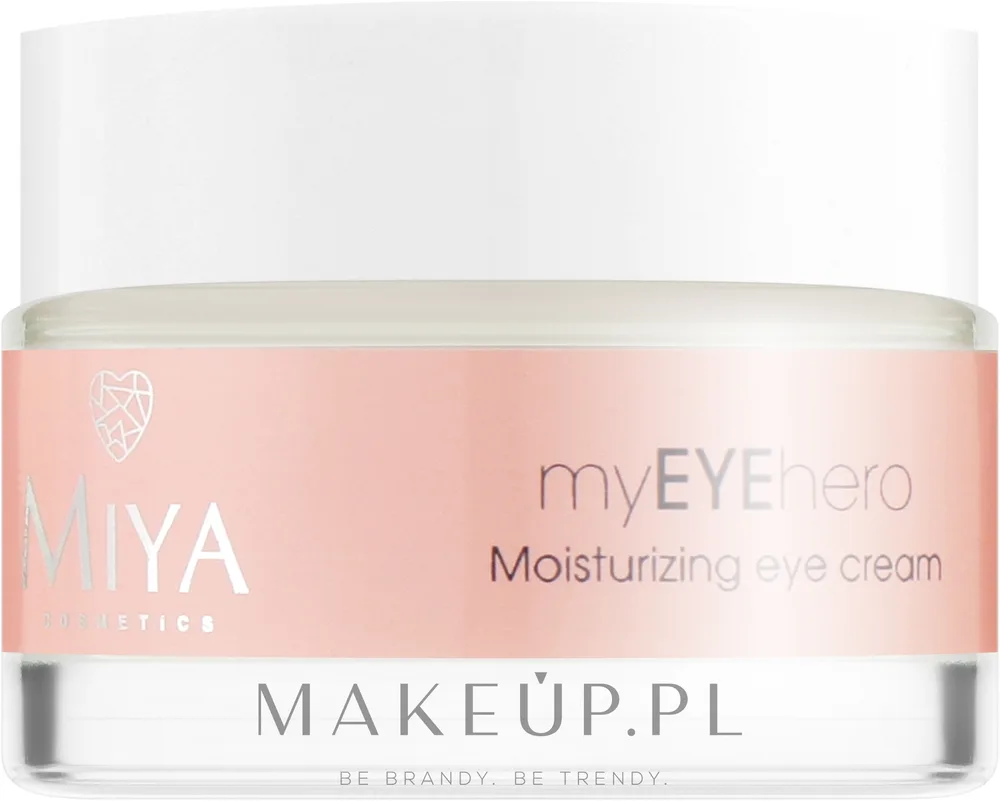 Крем для кожи вокруг глаз Miya Cosmetics My Eye Hero Moisturizing Eye Cream увлажняющий, на растительном комплексе, с кофеином, 15 мл