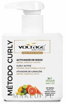 Маска для волос Voltage Curly Method для вьющихся волос, восстановление, комплекс эфирных масел, объём и блеск, от пушистости, 500 мл