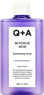 Тоник Q+A Glycolic Acid Daily Toner для лица с гликолевой кислотой и алоэ 100 мл