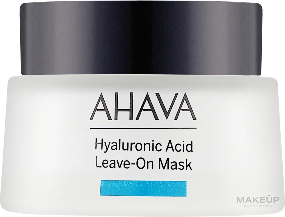 Ahava Hyaluronic Acid Mask — маска для лица с гиалуроновой кислотой без смывания, 50 мл