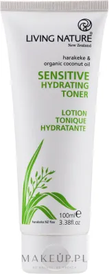 Тонер Living Nature Sensitive Hydrating для чувствительной кожи с кокосом и жожоба 100 мл