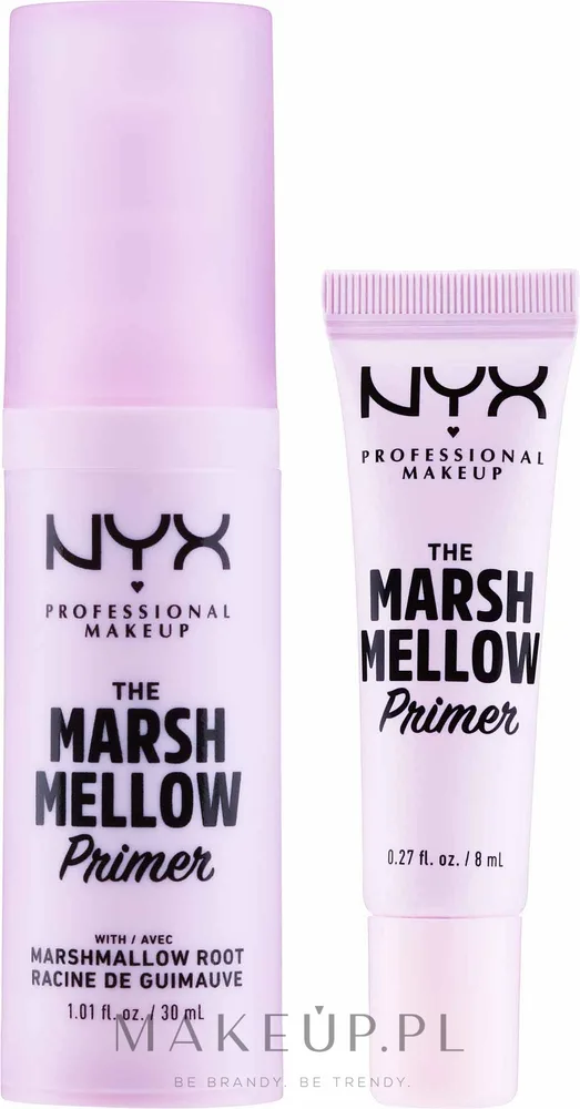 Набор баз под макияж NYX Professional Makeup Marshmallow Smoothing Primer 30 мл и 8 мл