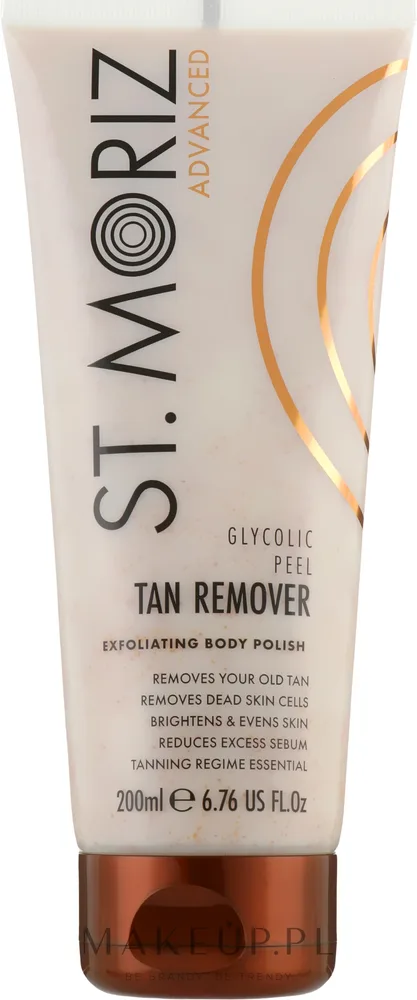 Скраб-ремувер для тела St.Moriz Advanced Glycolic Peel для снятия автозагара, 200 мл
