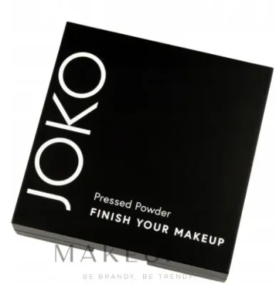 Компактная пудра Joko Finish Your Make Up для лица матирующая, 9 г