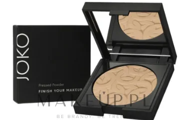 Компактная пудра Joko Finish Your Make Up для лица матирующая, 9 г, оттенок 10