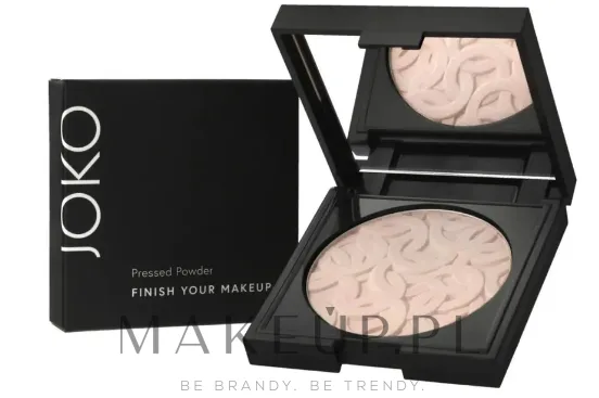 Компактная пудра Joko Finish Your Make Up для лица матирующая, 9 г, оттенок 12