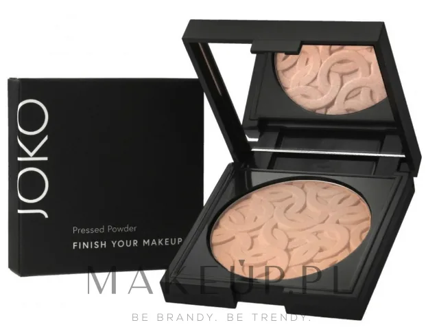 Компактная пудра Joko Finish Your Make Up для лица матирующая, 9 г, оттенок 14