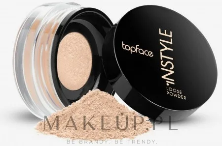 Рассыпчатая пудра TopFace Perfective Instyle Loose Powder для лица матирующая, 10 г, оттенок 103