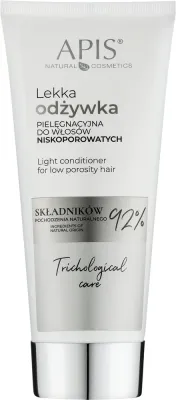 Лёгкий кондиционер для волос низкой пористости APIS Professional Trichological Care Light Conditioner For Low Porosity Hair, 200 мл