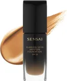 Увлажняющий тональный флюид Sensai Flawless Satin Moisture Foundation сатиновый SPF 25, 30 мл, оттенок FS204 - Honey Beige — фото 1