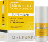 Питательный крем для области вокруг глаз Bielenda Professional SupremeLab с церамидами скваланом и маслом ши 15 мл — фото 2