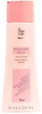 Peggy Sage Gentle Nail Lacquer Remover деликатная жидкость для снятия лака с шёлком и касторовым маслом