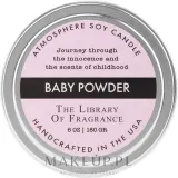 Demeter Fragrance Demeter Fragrance The Library of Fragrance Baby Powder Soy Candle - Demeter Baby Powder / Соевая ароматическая свеча, пудровый цветочно-мускусный аромат, 170 г — фото 1