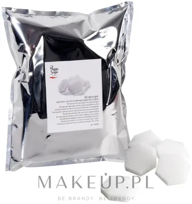 Губки для снятия лака Peggy Sage Nail Art and Nail Make-Up Remover Sponges нетканые, одноразовые, 80 шт