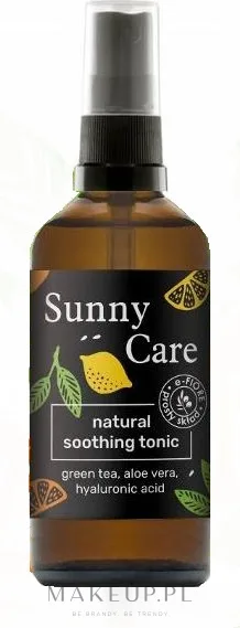 Тоник E-Fiore Sunny Care натуральный успокаивающий с зелёным чаем и алоэ 100 мл