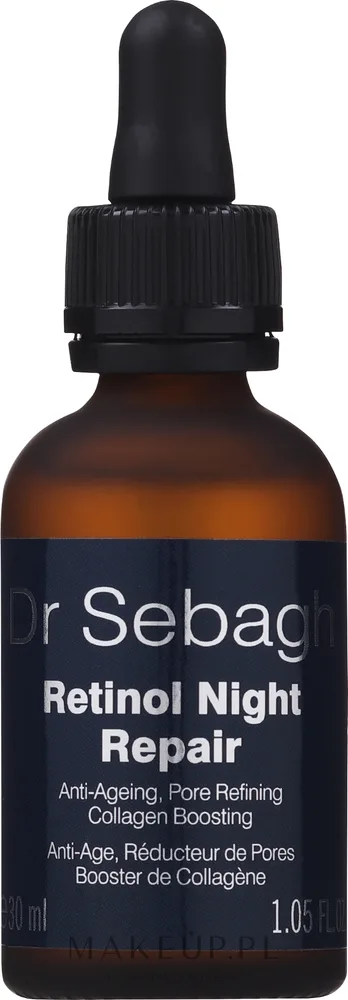 Сыворотка для лица Dr Sebagh Retinol Night Repair ночная антивозрастная с ретинолом 30 мл