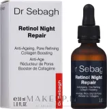 Сыворотка для лица Dr Sebagh Retinol Night Repair ночная антивозрастная с ретинолом 30 мл — фото 2