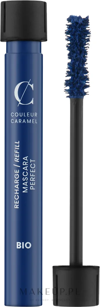 Тушь для ресниц Couleur Caramel сменный блок натуральная, оттенок (41 - Extra Black)