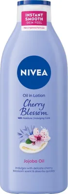 NIVEA Cherry Blossom Body Lotion — бальзам для тела с ароматом цветущей вишни, 200 мл