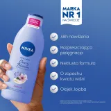 NIVEA Cherry Blossom Body Lotion — бальзам для тела с ароматом цветущей вишни, 200 мл — фото 3
