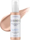Тональная основа Enough 3in1 Collagen Whitening Moisture Foundation 3 в 1 с коллагеном SPF 15, 100 мл, оттенок 23 — фото 1