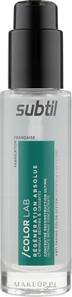 Концентрированная сыворотка для волос Subtil Color Lab Ultimate Repair Concentrate Serum, 50 мл