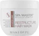 Маска для волос Spa Master реконструирующая, для повреждённых волос, гидролизованный кератин, кокосовое масло, глицерин, 500 мл — фото 1