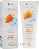 Jkosmec All Bright Honey Foam Cleanser очищающая пенка для лица с экстрактом мёда 180 мл — фото 1