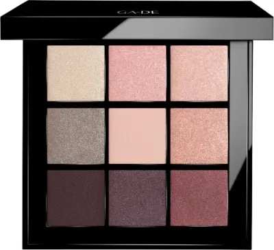 Палетка теней для век GA-DE Velveteen Eye Shadow Palette 9 оттенков