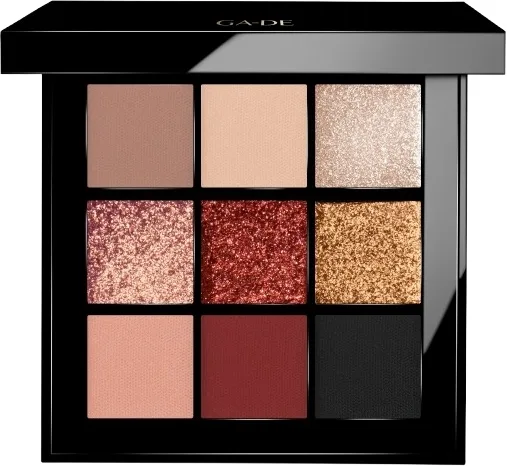Палетка теней для век GA-DE Velveteen Eye Shadow Palette 9 оттенков, оттенок 51 - Like4Like