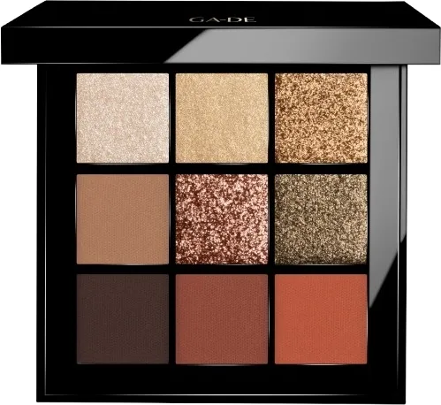 Палетка теней для век GA-DE Velveteen Eye Shadow Palette 9 оттенков, оттенок 49 - Spice Rack