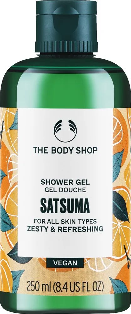 Гель для душа The Body Shop Satsuma веганский с мандарином, 250 мл