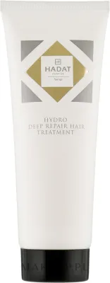 Маска для волос Hadat Cosmetics Hydro Deep Repair восстанавливающая, для повреждённых волос, гиалуроновая кислота, коллаген, 250 мл