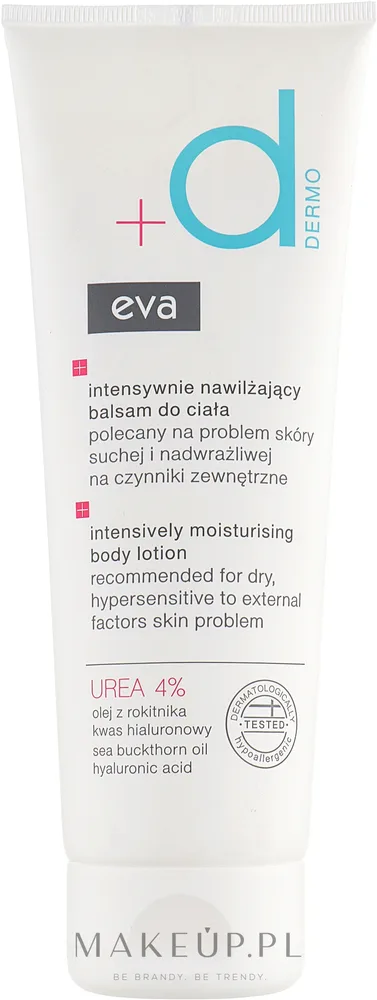 Eva Dermo Moisturising Body Lotion — увлажняющий лосьон для тела с гиалуроновой кислотой и мочевиной, 250 мл