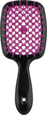 Щётка для волос Janeke Superbrush Small фуксия с чёрным