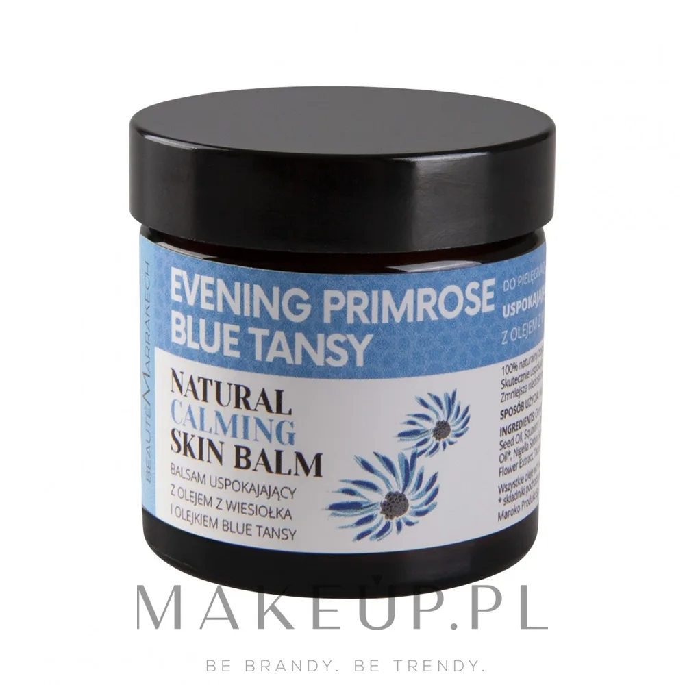 Beaute Marrakech Natural Calming Skin Balm — натуральный успокаивающий бальзам с маслом примулы вечерней, 60 мл