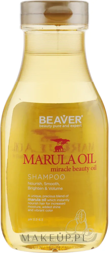 Шампунь Beaver Professional Nourish Marula Oil питательный для сухих и повреждённых волос