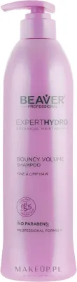 Шампунь Beaver Professional Expert Hydro Bouncy Volume для объёма тонких и мягких волос, 318/768 мл