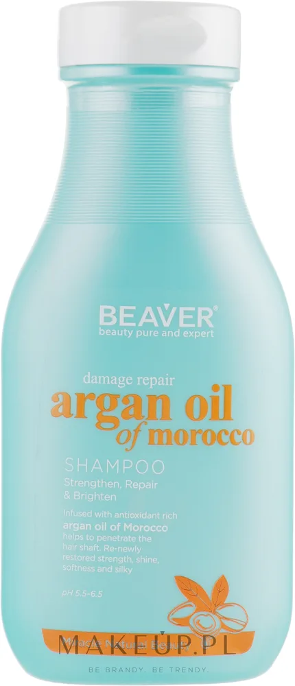 Шампунь Beaver Professional Argan Oil Of Morocco восстанавливающий с аргановым маслом и кератином, 730 мл