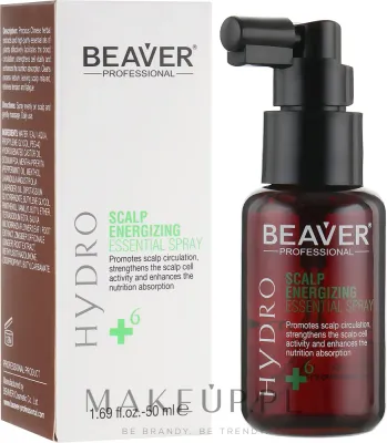 Тонизирующий спрей против выпадения волос Beaver Professional Hydro Spray, 50 мл
