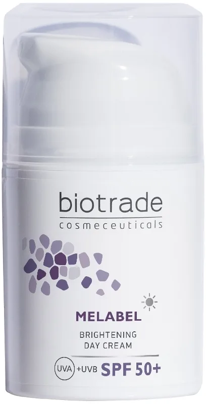 Крем для лица дневной Biotrade Melabel Lightening SPF50+ выравнивающий тон масло ши 50 мл
