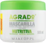 Маска для волос Agrado Hair Care питательная, для повреждённых волос, кератин, протеины пшеницы, 500 мл — фото 1