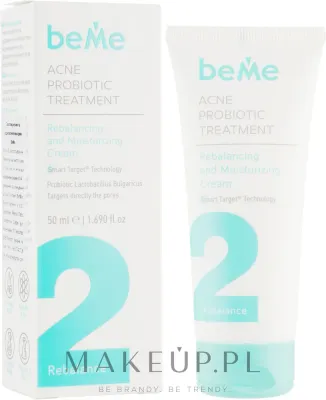 Крем для лица BeMe Rebalancing & Moisturizing 2 увлажняющий для кожи склонной к несовершенствам 50 мл